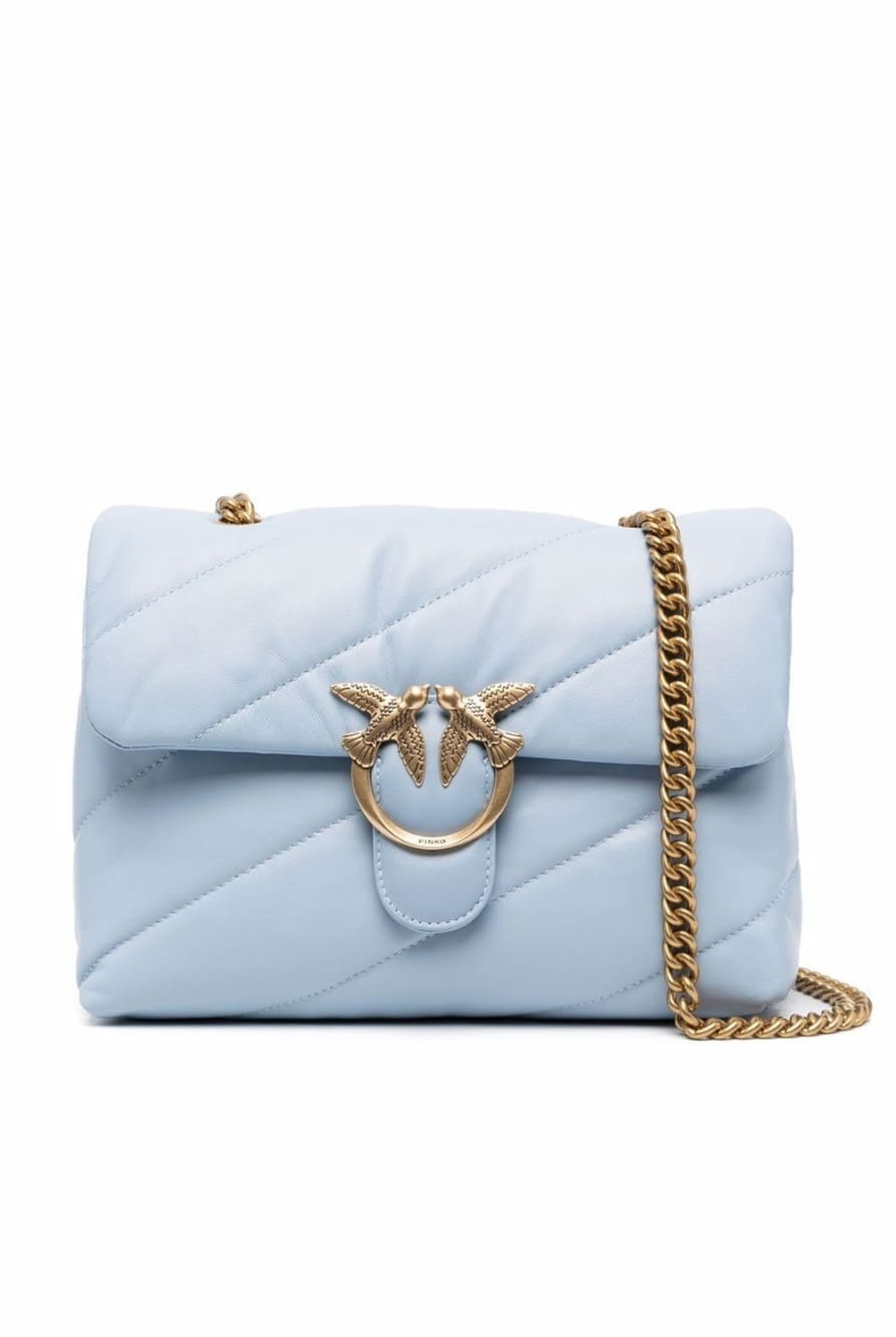 CLASSIC LOVE BAG PUFF MAXI QUILT – light blue