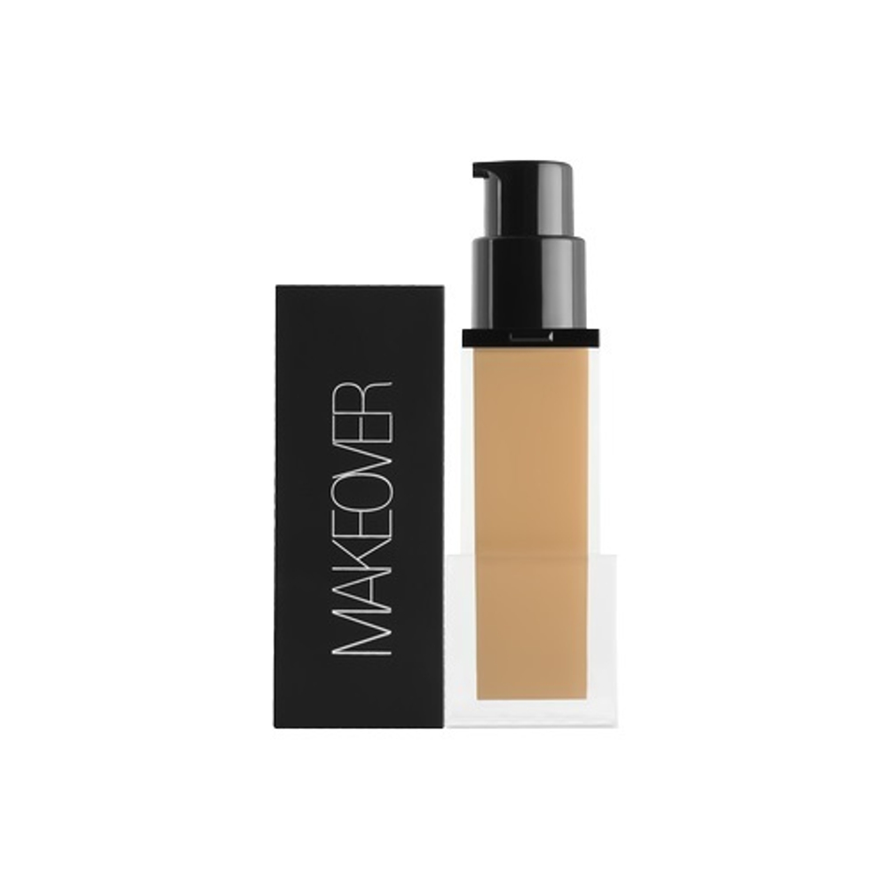 Тональная основа тон True Beige Makeover Paris Skin Foundation 30мл