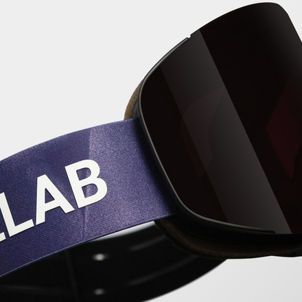 Ремешок для масок WHITELAB Purple Paint Streaks/White