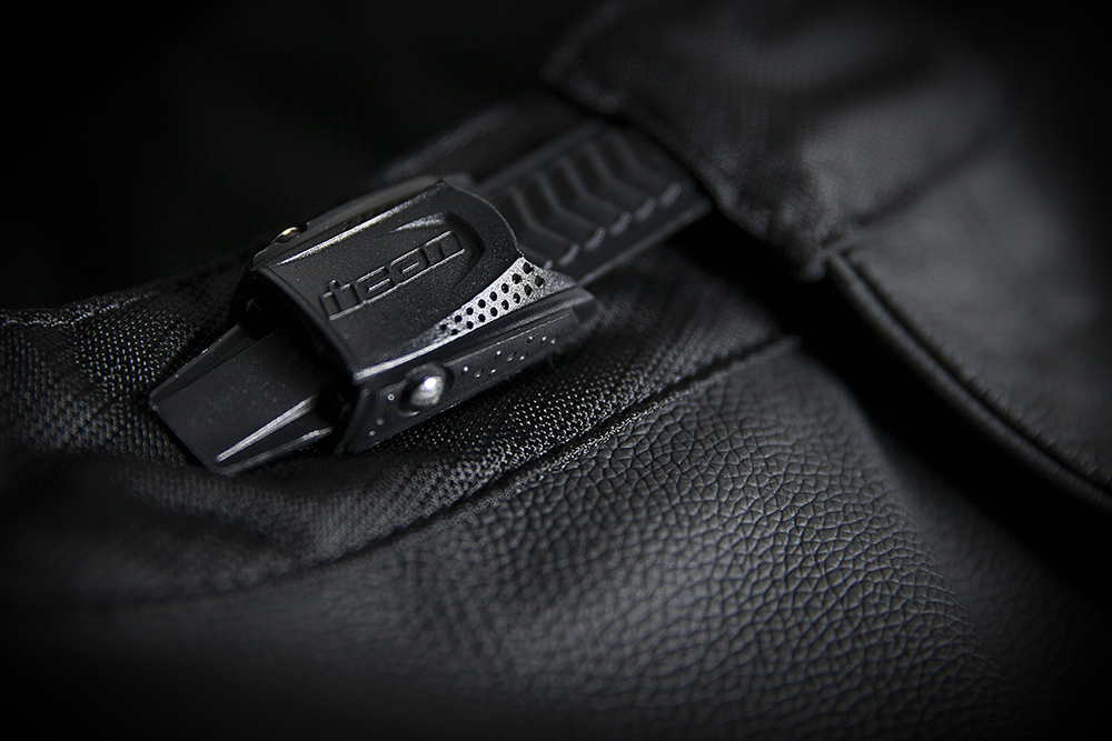 ICON HYPERSPORT PANT (кожа, черные)