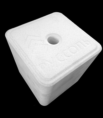 Соль-лизунец в брикетах для животноводства, высший сорт 170*170*190*28 (10 кг) Руссоль