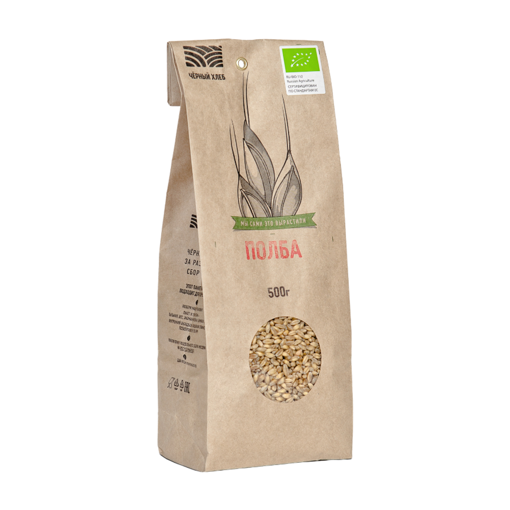 Полба голозёрная 500гр (ЧЕРНЫЙ ХЛЕБ) Полба голозёрная 500гр (ЧЕРНЫЙ ХЛЕБ)