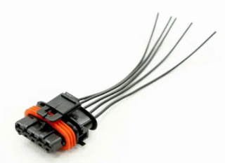 Разъем датчика масссового расхода воздуха (ДМРВ)  2110-12 BOSCH