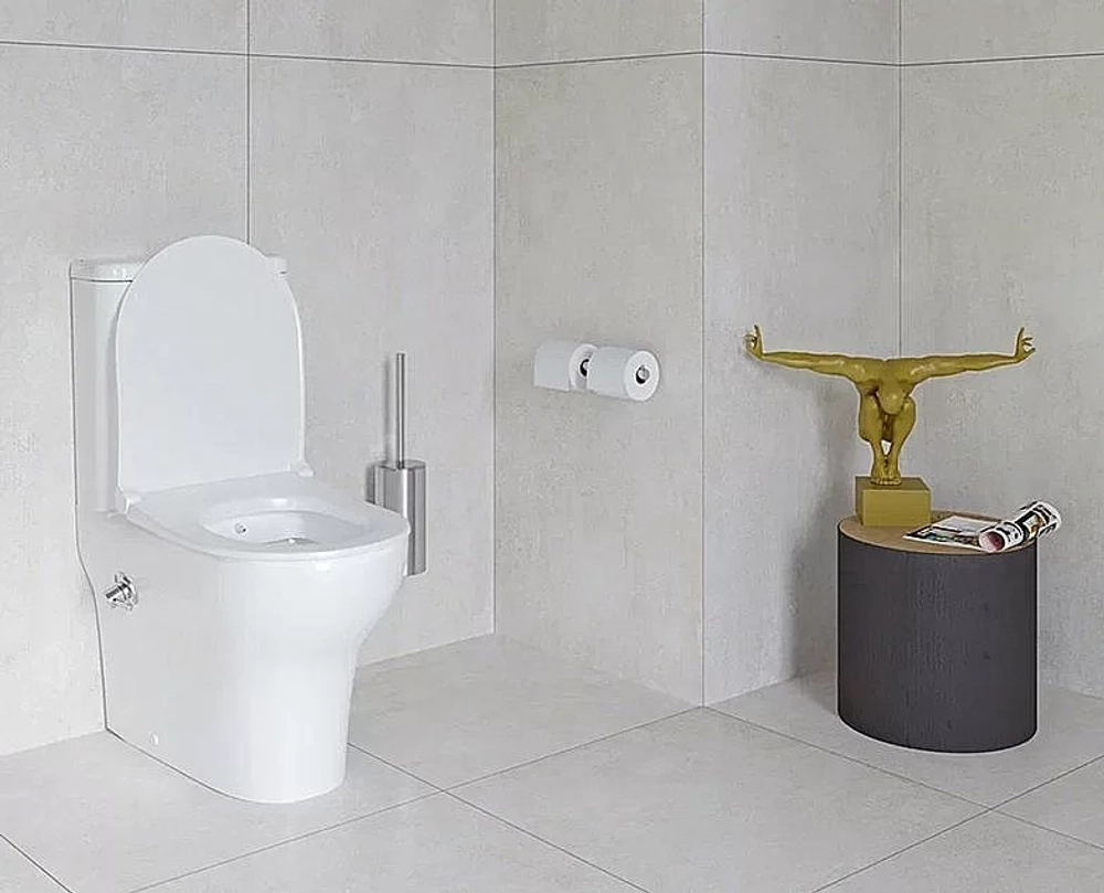 Унитаз Vitra ZENTRUM 9012B003-7226 с бачком, с крышкой микролифт, белый