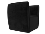 Кресло Бергамо, Черный, Велюр, 111990