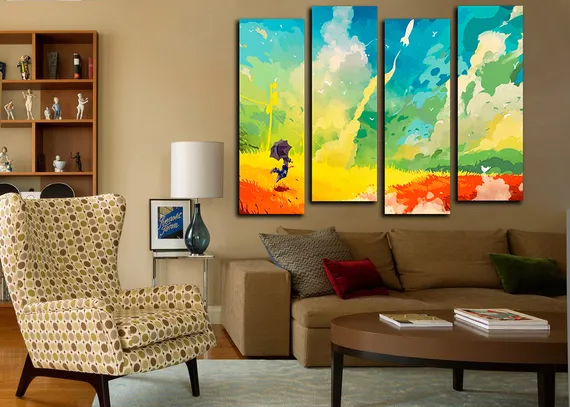 Модульная картина "Летнее настроение"