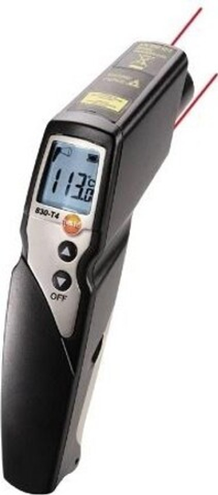 Бесконтактный термометр Testo 830-T4 (с термопарой) 0563 8314