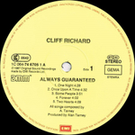 Cliff Richard / Always Guaranteed (LP)