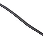 Резинка с просечкой 6 мм, черный