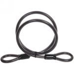 Трос велосипедный для замка Rockbros T300BK, 118 см