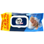 Солнце и Луна Влажные салфетки детские «Солнце и Луна» ЭСО 0+ витаминные big-pack с крышкой 120шт.