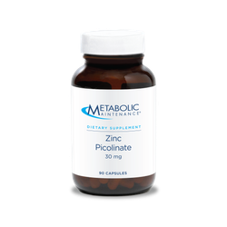 Metabolic Maintenance® Zinc Picolinate 30 mg