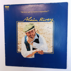 Винтажная виниловая пластинка LP Alain Rivey Quest ce Qui Va Marriver Aujourdhui? (France 1976)