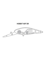 Воблер для рыбалки LureMax HOBBIT