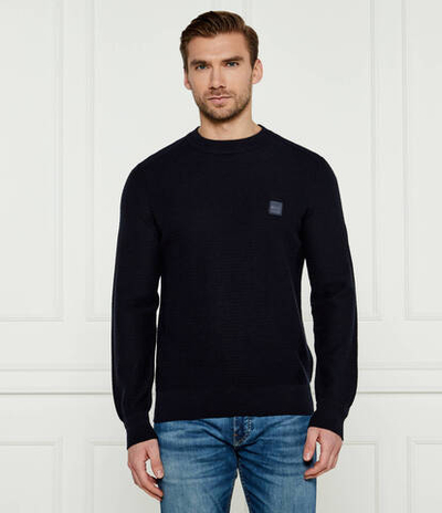 Свитер Anion_S BOSS ORANGE - темно-синий(50527584)