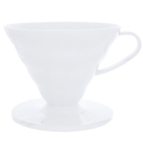 Воронка пластиковая для приготовления кофе Hario V60-02, белая