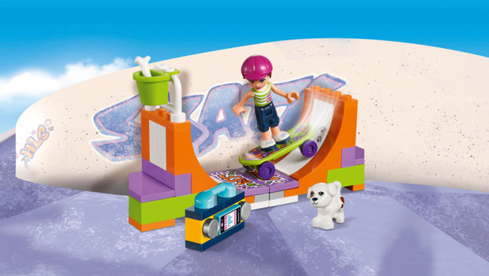 LEGO Friends: Скейт-парк 41099 — Heartlake Skate Park — Лего Френдз Друзья Подружки