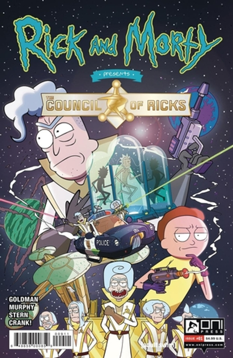 Rick And Morty Presents Council Of Ricks #1