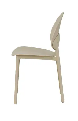"Апероль" стул пластиковый, цвет бежевый