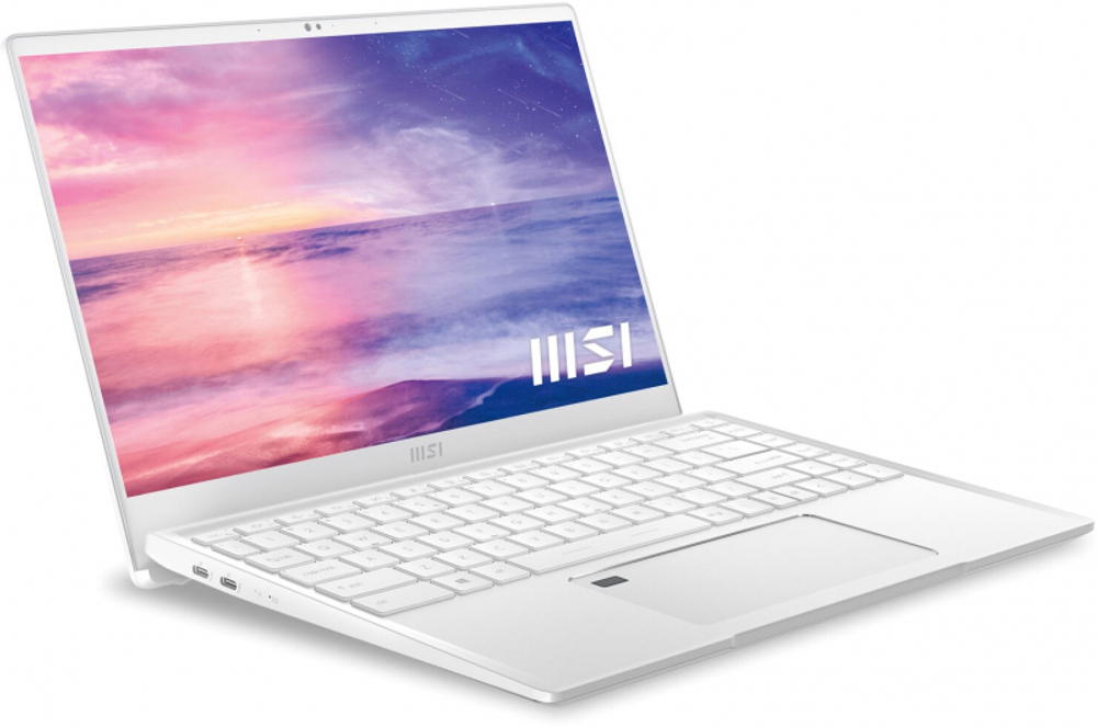 Ноутбук MSI Prestige 14 A11SC-079RU Intel Core i7 1195G7, 2.9 GHz - 5.0 GHz, 16384 Mb, 14" Full HD 1920x1080, 1000 Gb SSD, DVD нет, nVidia GeForce GTX 1650 4096 Mb, Windows 10 Home, белый 9S7-14C511-079