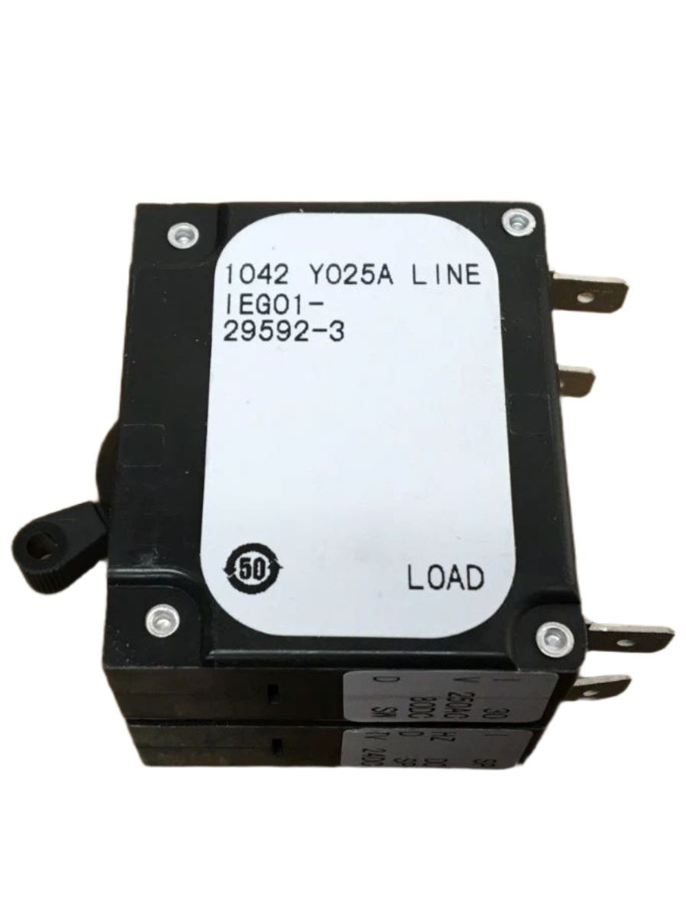 Airpax IEG01-29592-3 двухполюсный автоматический выключатель 30A