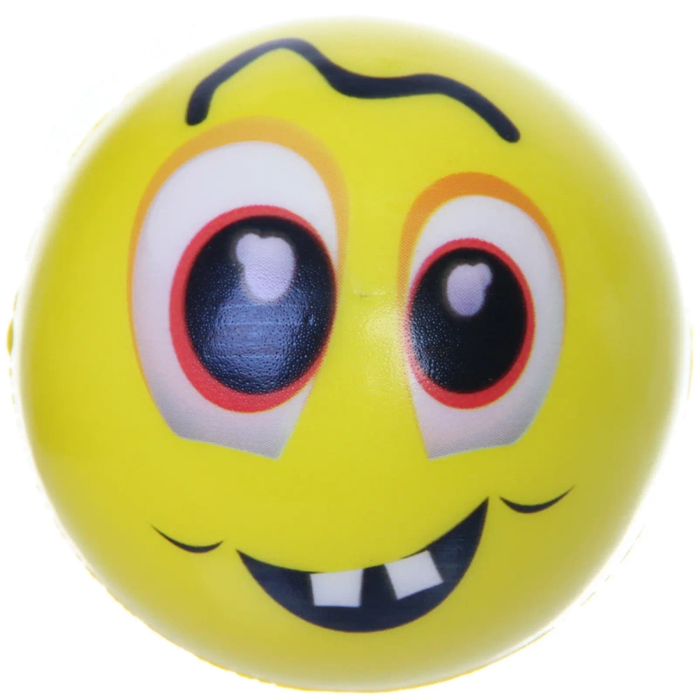 Мяч 7,6 см «Смайл» (антистресс), микс СТИКЕР НА ВЛОЖЕНИЕ
