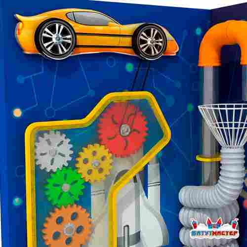 Пневмолабиринт для детской игровой комнаты «Лунная станция», 2×1×1,8 м