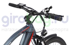 Электровелосипед WHITE SIBERIA CAMRY ALLROAD 500W 36V/11A Snegir (Синий)