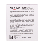 Стимулирующий презерватив-насадка Sitabella Roll & Ball Cherry 1425