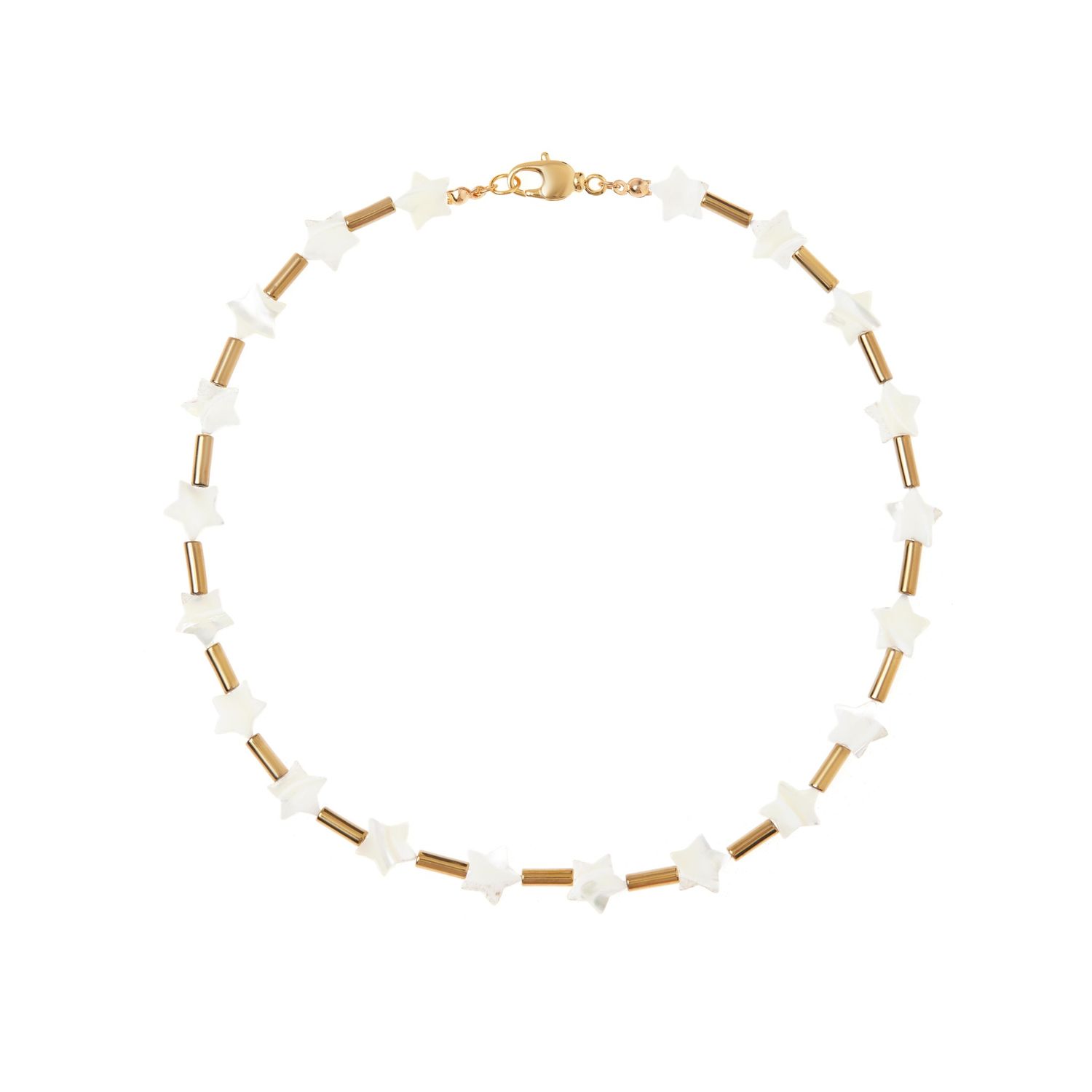 White Milky Way Necklace