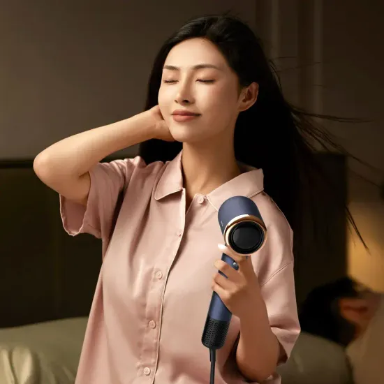 Фен для волос DEM-CF50W (синий)