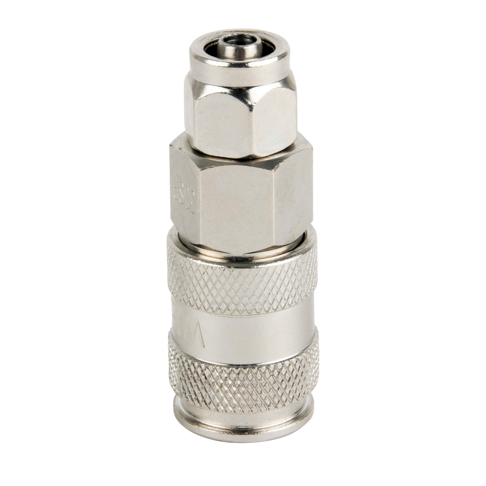 WDK-830SPA Cоединение с обжимным креплением шланга, диаметр 8/10