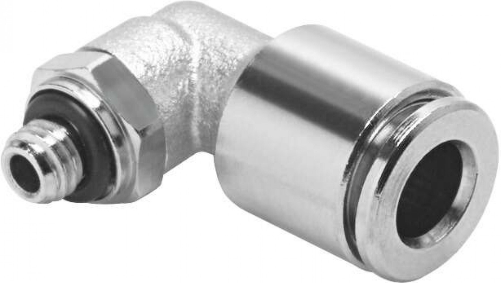 Штуцер цанговый угловой Festo NPQM-L-M5-Q4-P10 (комплект 10 шт)