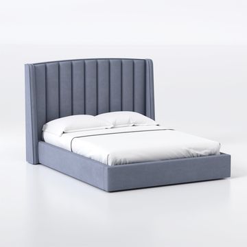 Кровать Lambro 180 с  ортопедическим основанием без ПМ - Velutto 32