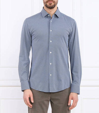 Рубашка P-HANK-s-kent-C1-222 BOSS BLACK - темно-синий(50490403)