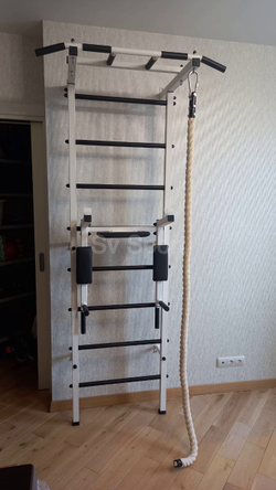 Монтаж шведской стенки Sv Sport в бетонные, кирпичные стены