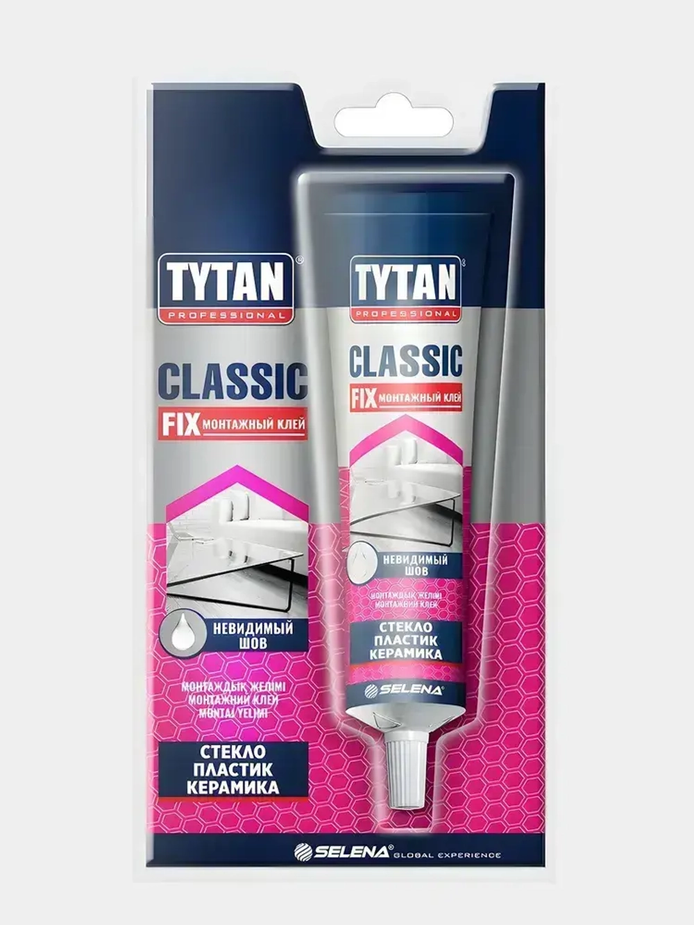 Жидкие гвозди клей прозрачный TYTAN Classic FIX 100мл