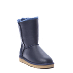 Угги Short Zip Metallic Navy