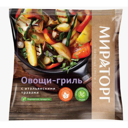 Овощи-гриль Мироторг с итальянскими травами 400 гр