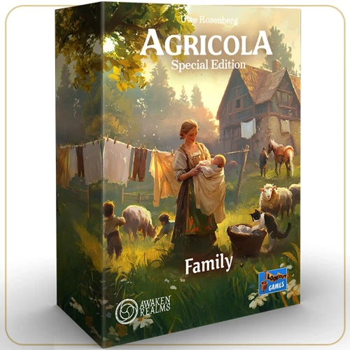 Agricola 3D Family Miniatures