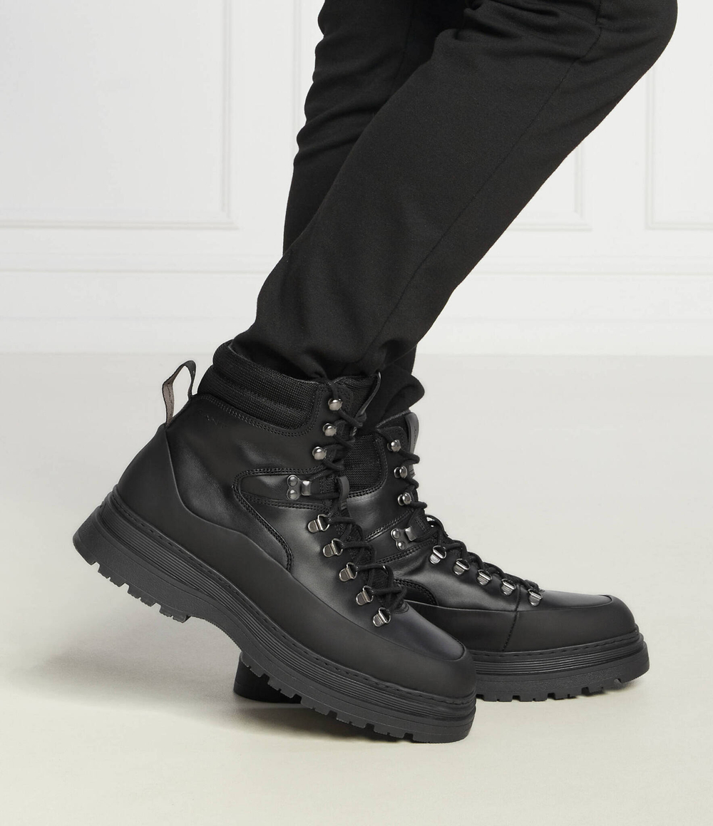 Кожаные трапперы rockdor Gant - черный(27641429)