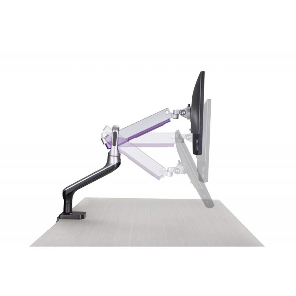 Кронштейн для монитора FoxGear Premium LDT50-C012U, Gloss Grey (LDT50-C012U-GG)