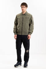 Куртка-бомбер муж. AERONAUTICA 2150 хаки