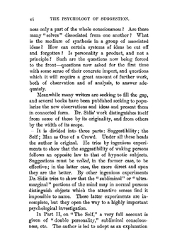 The psychology of suggestion; a research into the subconscious nature of man and society | Boris Sidis