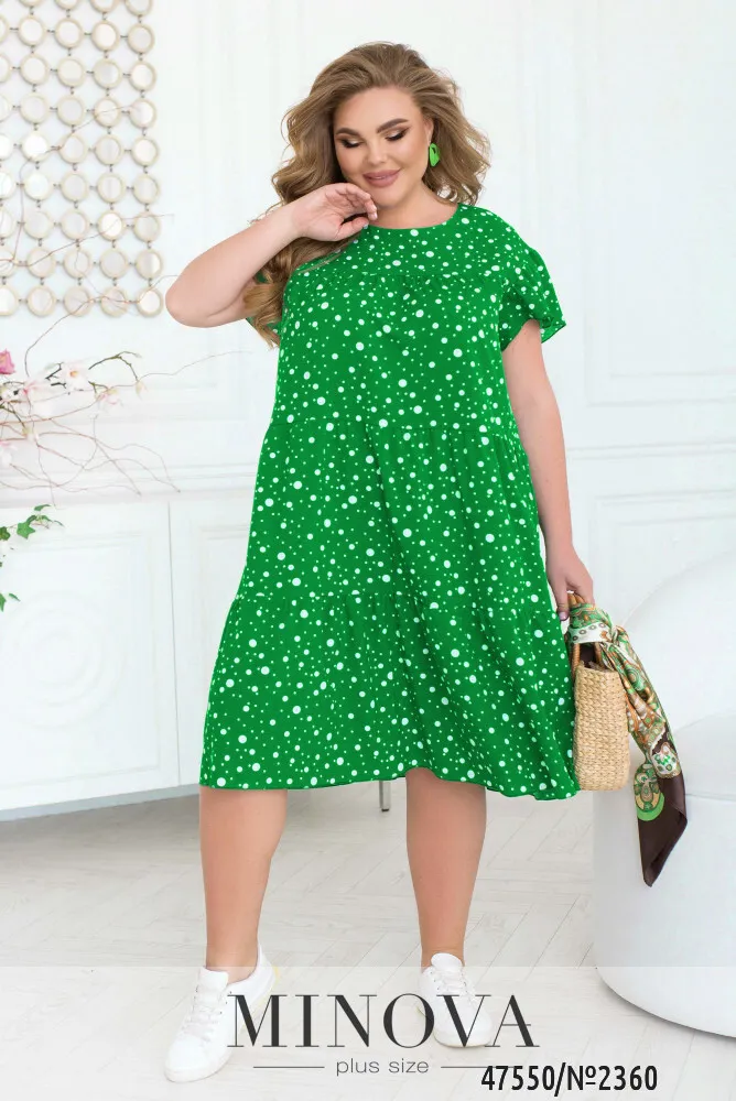 Платье 2360-салатовый Minova