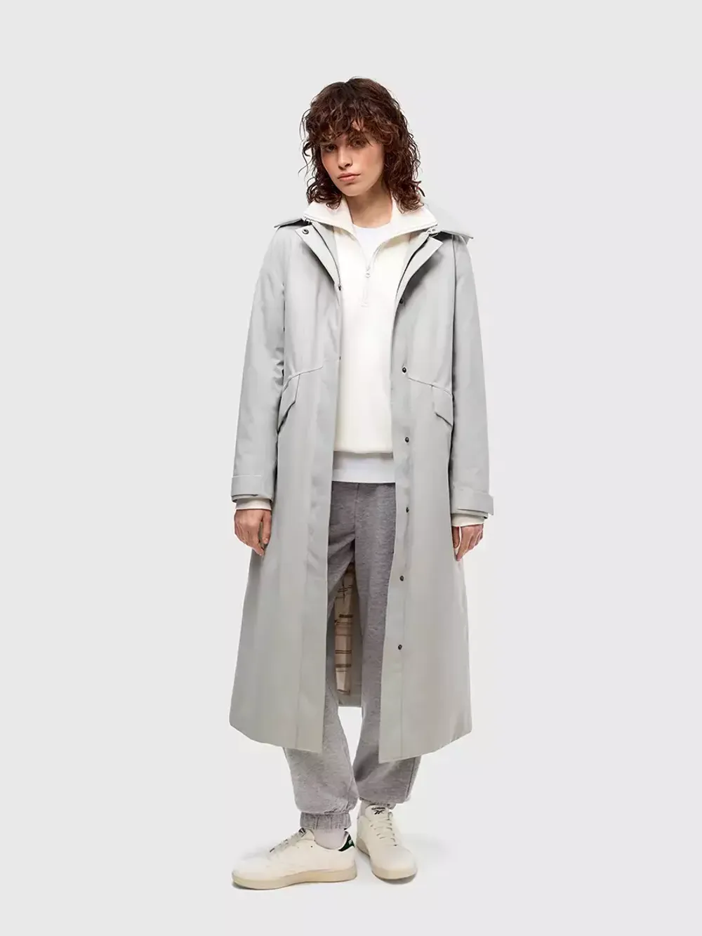 Пальто женское SEIM 2 NORPPA пепельно-голубой