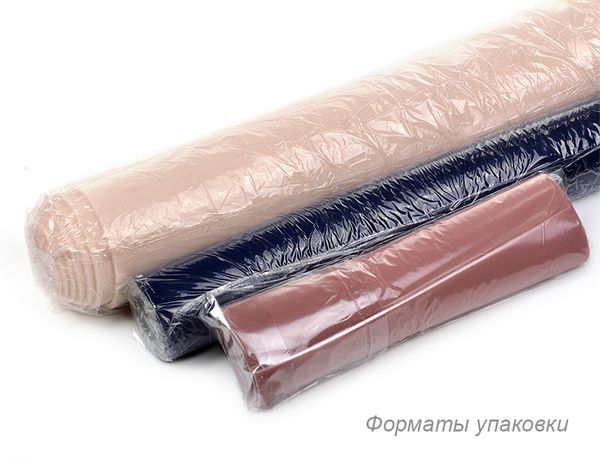 Поролон бельевой 3.0 мм, 150 см / 20 метров, п/э + хлопок, 301а цв.001 отбеленный