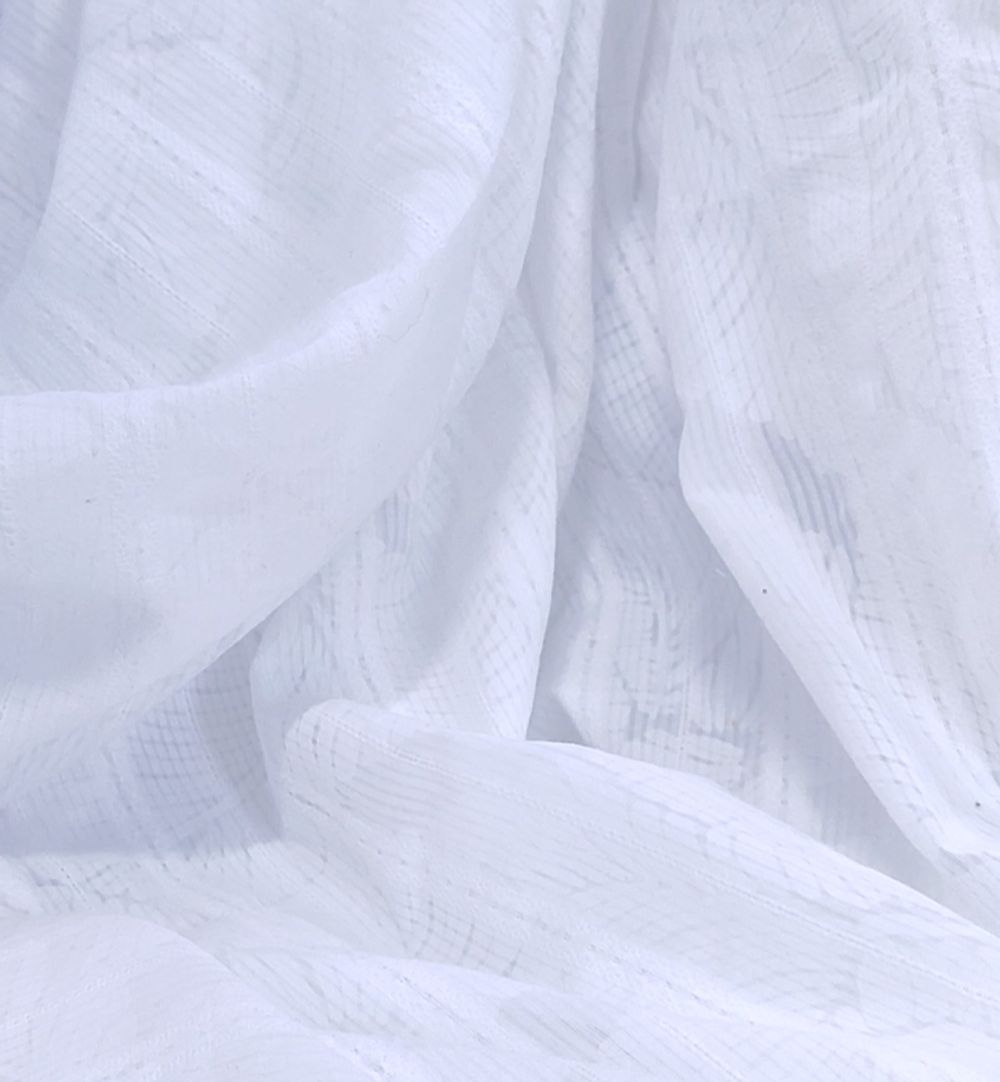 Хлопок с вытравкой Мережка