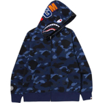 A Bathing Ape Bathing Ape Ss26 Color Camo Shark Full Zip Худи Свитшот