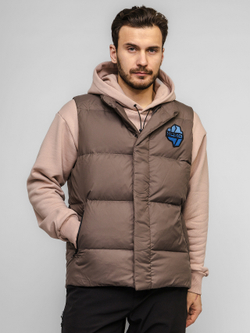 Жилет "НОХО" утеплённый, унисекс, цвет "Прибрежный туман"